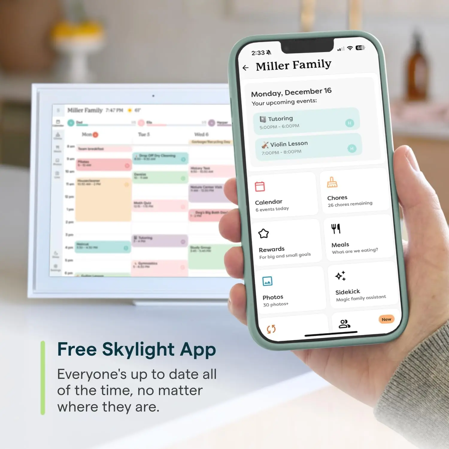 Skylight Calendar App